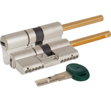 Цилиндровый механизм под вертушку Mottura  (дл. шток) C31P313101C5 (62 мм/26+10+26), МАТ.НИКЕЛЬ