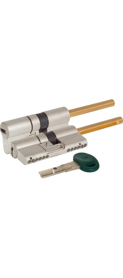Цилиндровый механизм Mottura (Моттура) под вертушку (дл. шток) C31P313101C5 (62 мм/26+10+26), МАТ.НИКЕЛЬ Цилиндровый механизм Mottura (Моттура) под вертушку (дл. шток) C31P313101C5 (62 мм/26+10+26), МАТ.НИКЕЛЬ