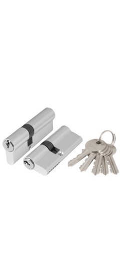 Цилиндровый Ajax (Аякс) механизм (AX100/90) AX1000Key90 (40+10+40) CP хром Цилиндровый Ajax (Аякс) механизм (AX100/90) AX1000Key90 (40+10+40) CP хром