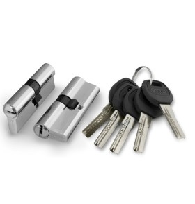 Цилиндровый механизм Punto Punto (A200/100) A2000Key100(45+10+45) SN никель
