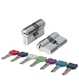 Цилиндровый механизм MaxPro7000Key 52mm (21+10+21) SSC сатин.хром 7key