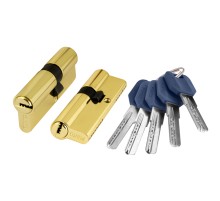 Цилиндровый механизм Punto (Z400/80) Z4000Key80(35+10+35) PB латунь