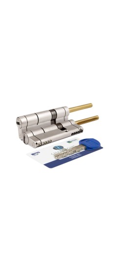 Цилиндровый механизм Mottura (Моттура) под вертушку (дл. шток) CP4P713101 (102 мм/66+10+26) МАТ.НИКЕЛЬ Цилиндровый механизм Mottura (Моттура) под вертушку (дл. шток) CP4P713101 (102 мм/66+10+26) МАТ.НИКЕЛЬ