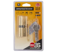 Цилиндровый механизм Kale Kilit164 OBS SNE/70 (30+10+30) mm латунь 5 кл. new