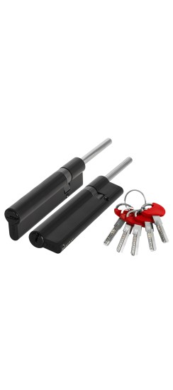Цилиндровый Fuaro (Фуаро) механизм D-PRO5007 Tang 95 w/k (60+10+25) BL-24 черный 5Key без верт. Цилиндровый Fuaro (Фуаро) механизм D-PRO5007 Tang 95 w/k (60+10+25) BL-24 черный 5Key без верт.