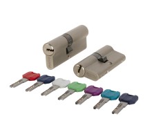 Цилиндровый механизм Punto MaxPro7000Key90mm(35+10+45) SN никель 7key