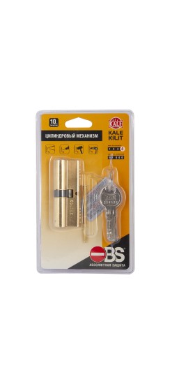 Цилиндровый Kale kilit (Кале килит) механизм 164 OBS SNE/80 (35+10+35) mm латунь 5 кл. new Цилиндровый Kale kilit (Кале килит) механизм 164 OBS SNE/80 (35+10+35) mm латунь 5 кл. new