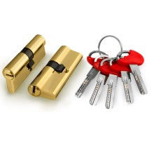Цилиндровый механизм (D-PRO500/80) D-PRO5000Key80(30+10+40) PB латунь 5Key