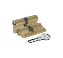 Цилиндровый механизм Kale Kilit164 SN/90 (30+10+50) mm латунь 5 кл.