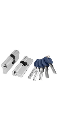 Цилиндровый Punto (Пунто) механизм (Z400/100) Z4000Key100(30+10+60) CP хром