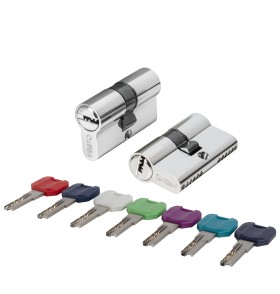 Цилиндровый механизм MaxPro7000Key60mm(25+10+25) CP хром 7key