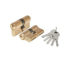 Цилиндровый механизм 1000ZA Key60(25+10+25) SSG сатинированное золото 5Key