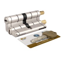 Цилиндровый механизм под вертушку Mottura  Mottura  C39F364601C5 (82 мм/31+10+41), МАТ.НИКЕЛЬ