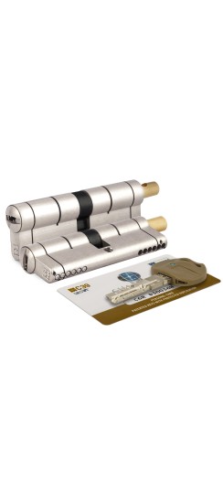Цилиндровый механизм Mottura (Моттура) под вертушку C39F364601C5 (82 мм/31+10+41), МАТ.НИКЕЛЬ