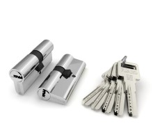 Цилиндровый механизм (R600/70) R6000Key70(30+10+30) CP хром 5Key
