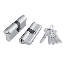 Цилиндровый механизм (200 ZA/90) 2000ZAKey90(30+10+50) CP хром 5Key