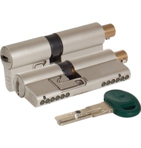 Цилиндровый механизм под вертушку Mottura  Mottura  C31F363601C5 (72 мм/31+10+31), МАТ.НИКЕЛЬ