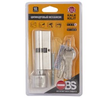 Цилиндровый механизм с вертушкой Kale Kilit 164 OBS SCE/70 (30+10+30) mm никель 5 кл. new