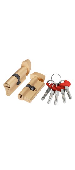 Цилиндровый Fuaro (Фуаро) механизм (D-PRO502/60) D-PRO5002KnobRL60(25+10+25) SSG-39 сатинированное золото 5Key Цилиндровый Fuaro (Фуаро) механизм (D-PRO502/60) D-PRO5002KnobRL60(25+10+25) SSG-39 сатинированное золото 5Key