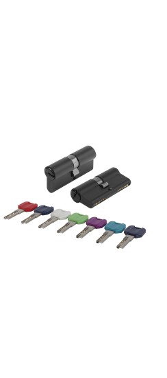 Цилиндровый Punto (Пунто) механизм MaxPro7000Key70mm(30+10+30) BL черный 7key