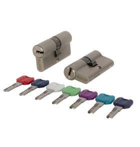 Цилиндровый механизм MaxPro7000Key65mm(25+10+30) SN никель 7key