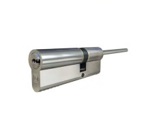 Цилиндровый механизм со штоком Guardian  GS TERMO 92 мм (61/31/70SH) Ni никель 5 кл. /128:7376/