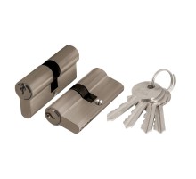 Цилиндровый механизм Ajax (AX100/60) AX1000Key60 (25+10+25)/HD AB бронза 4Key