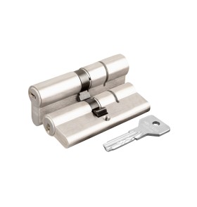 Цилиндровый механизм Cisa ASIX OE300-32.12 (90 мм/30+10+50), НИКЕЛЬ