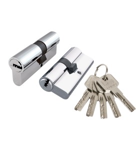Цилиндровый механизм Punto Z3000Key90(35+10+45) СP хром