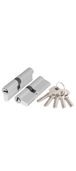 Цилиндровый Ajax (Аякс) механизм (AX200/80) AX2000Key80 (30+10+40) CP хром Цилиндровый Ajax (Аякс) механизм (AX200/80) AX2000Key80 (30+10+40) CP хром