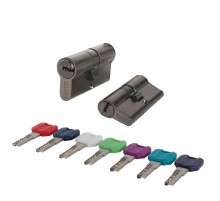Цилиндровый механизм MaxPro7000Key70mm(30+10+30) GR графит 7key