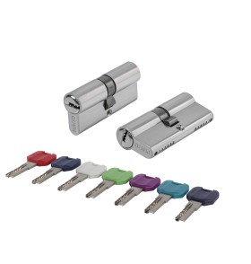 Цилиндровый механизм MaxPro7000Key70mm(30+10+30) SSC сатин.хром 7key