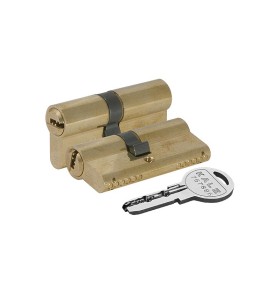 Цилиндровый механизм Kale Kilit164 SN/80 (30+10+40) mm латунь 5 кл.