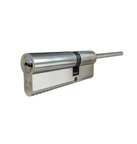 Цилиндровый механизм со штоком Guardian  GB TERMO 92 мм (61/31/70SH) Ni никель 5 кл. /128:7350/