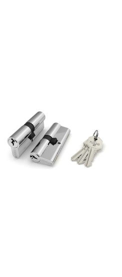 Цилиндровый Fuaro (Фуаро) механизм (100 CA/80) 1000CAKey80(35+10+35) CP хром 5Key Цилиндровый Fuaro (Фуаро) механизм (100 CA/80) 1000CAKey80(35+10+35) CP хром 5Key