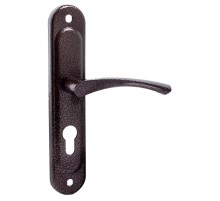 Ручка дверная на планке РФ1-55.17 (медь)