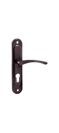 Ручка дверная Zenit (Зенит) на планке РФ1-55.17 (медь)