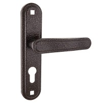 Ручка дверная на планке РФ1-55.03 (медь)