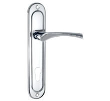 Ручка на планке HANDLE90.CRONA.18-85 (P90 8518 CRONA) СP хром