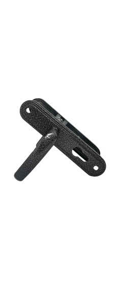 Ручка дверная Absolyute (Абсолют) на планке РФ1-55.08 (серебро)