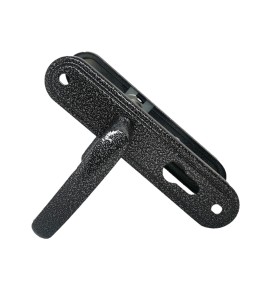 Ручка дверная на планке РФ1-55.08 (серебро)