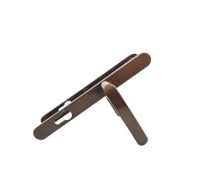 Ручка дверная на планке РФ1-85.25 (85 мм) коричневый