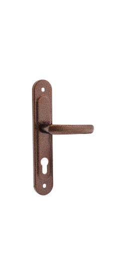 Ручка дверная Zenit (Зенит) на планке РФ1-68.02 медь