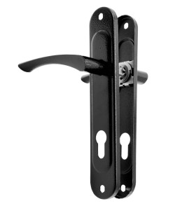 Ручка дверная на планке РФ1-85/07А (черный)