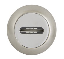 Накладка Fuaro  на сувальдный замок SC.R.RM54 (SC RM) SN/CP-3 матовый никель/хром