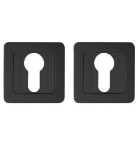 Накладка Punto  под цилиндр ET.K.QR52 (ET QR) BL-24 черный