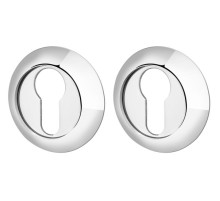 Накладка Armadillo (Армадилло) под цилиндр ET.R.LD54 (ET-1) CP-8 хром