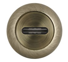 Накладка Fuaro  на сувальдный замок SC.R.RM54 (SC RM) ABG-6 зелёная бронза