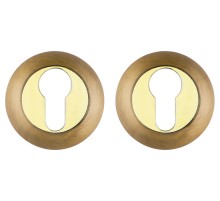 Накладка Fuaro  под цилиндр ET.R.RM54 (ET RM) AB/GP-7 бронза/золото