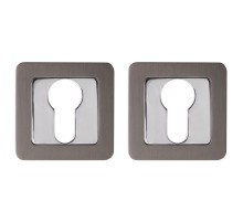 Накладка Punto  под цилиндр ET.K.QR52 (ET QR) GR/CP-23 графит/хром